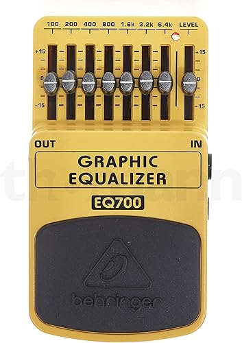 Miniatura 5 de Behringer EQ700 Ultimate 7-Band Ecualizador gráfico Amarillo claro