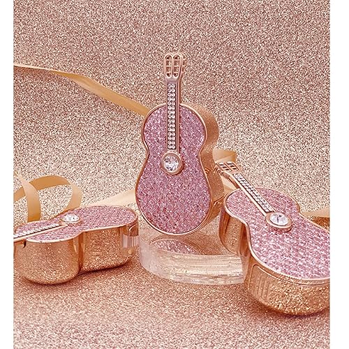 Miniatura 7 de LELEBEAR Lápiz labial Rainbow Guitar - Lápiz labial de guitarra - 3 colores en 1 - Lápiz labial de terciopelo hidratante mate con forma de guitarra