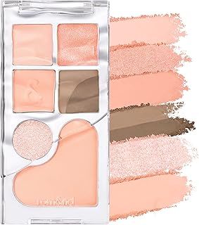 rom&nd BARE LAYER PALETTE ロムアンド ベアレイヤーパレット (01 アプリコットムード) 粉末 14グラム