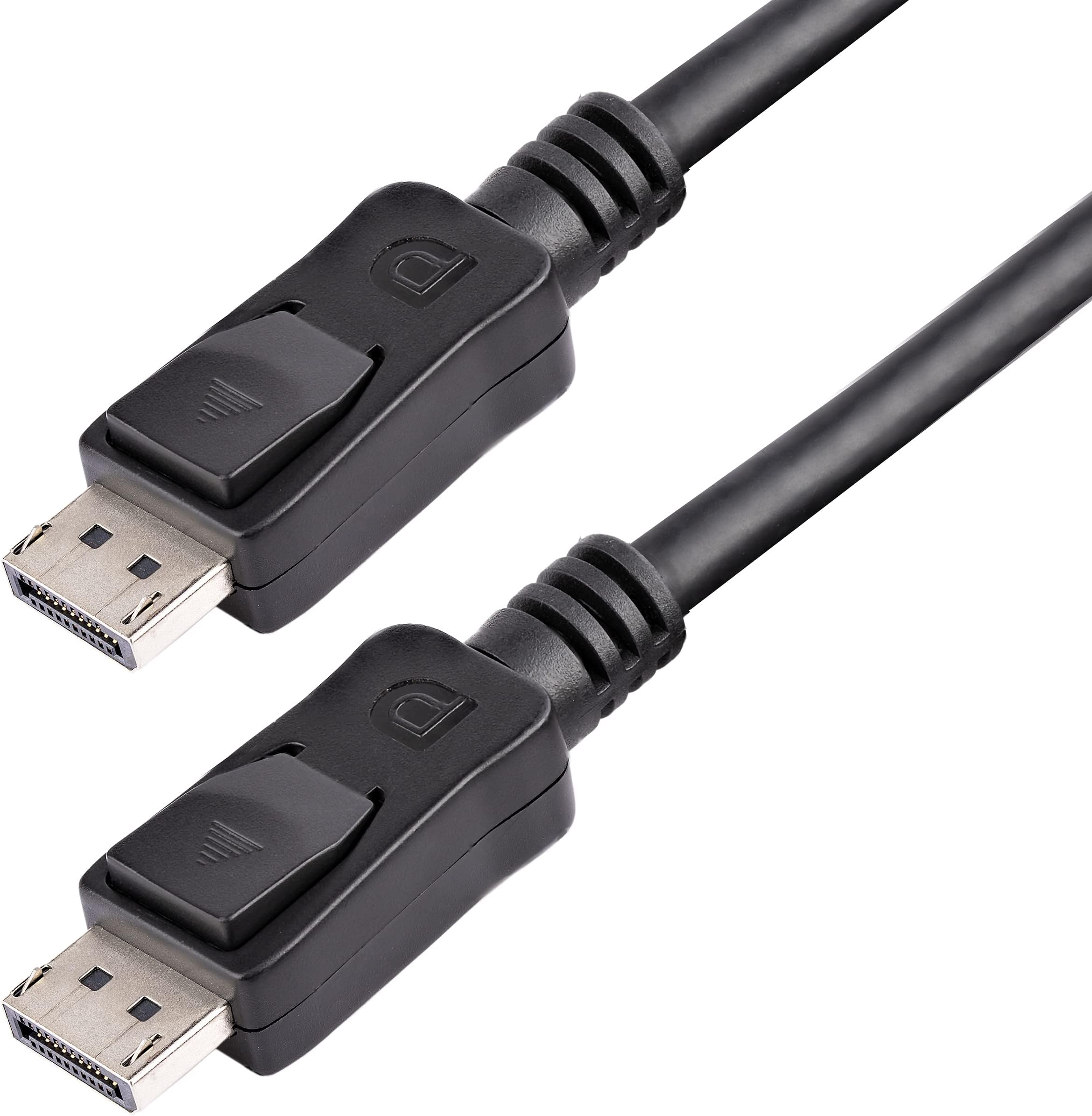 StarTechcom 10ft (3m) DisplayPort 1.2 Cable - 4K x 2K Ultra HD VESA Certified DisplayPort Cable - DP to DP Cable for Monitor - DP Video/Display Cord - Latching DP Connectors (DISPLPORT10L)