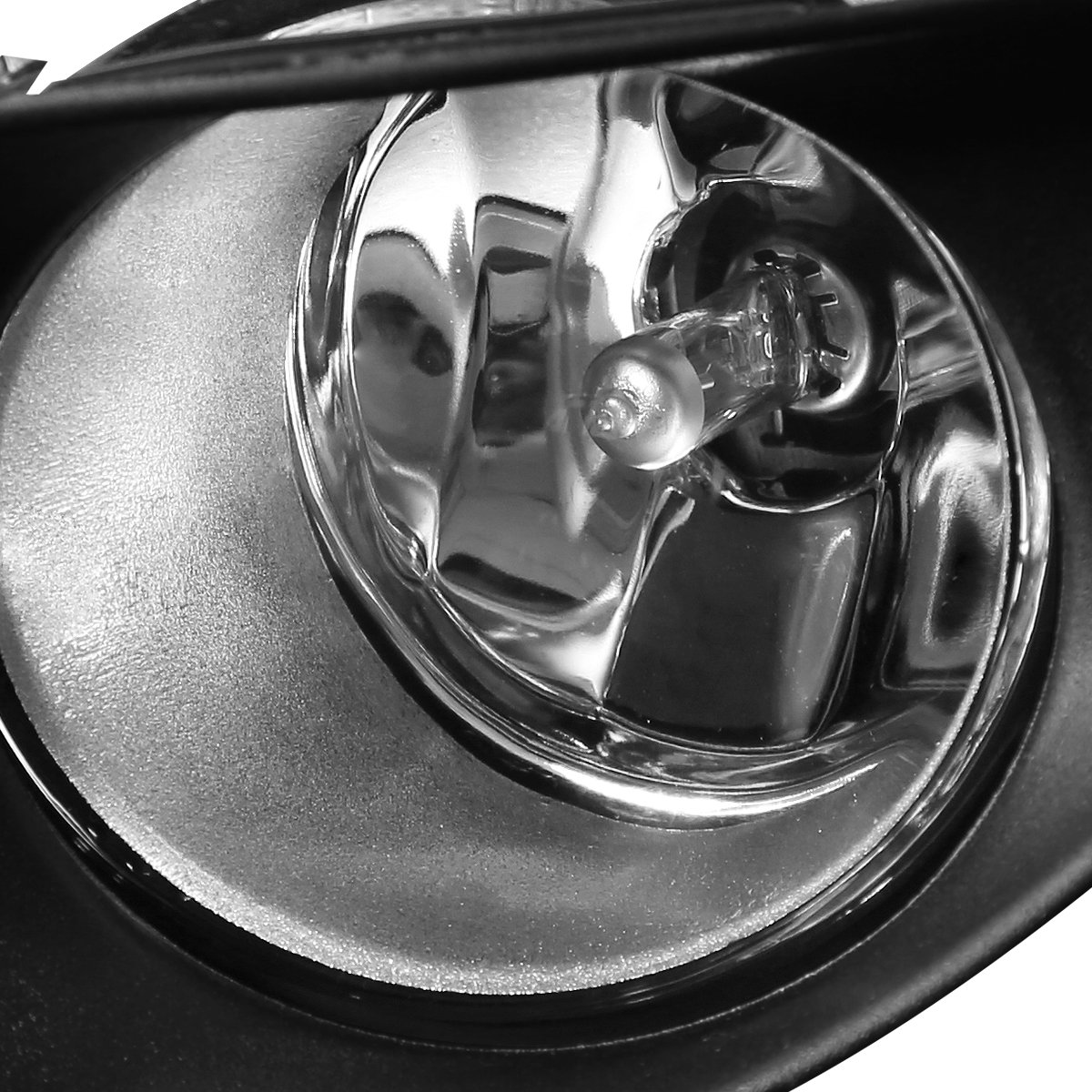 DNA MOTORING FL-TYAR063D-CH Fog Light With Switch Driver & Passenger Side Enhance visibility [Compatible with 06-08 Yaris Hatchback]