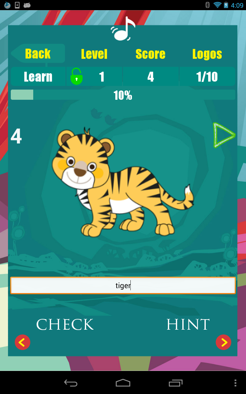 Animal Quiz App on Amazon Appstore