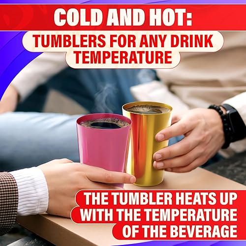 Miniatura 8 de Conjunto de seis vasos de aluminio anodizado