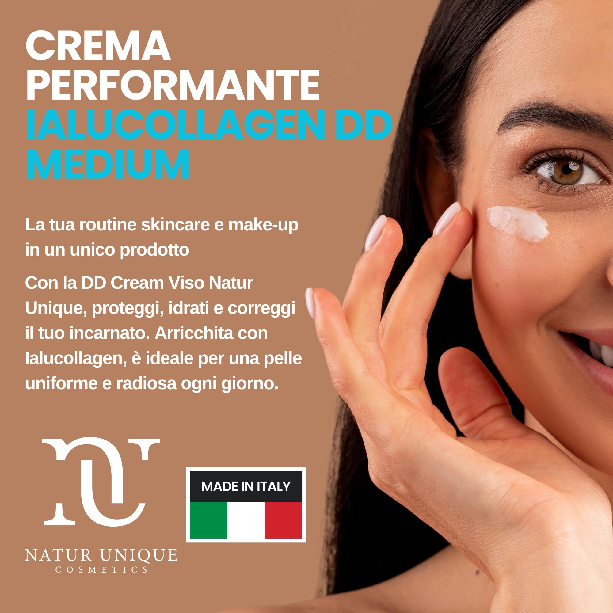 DD Cream mit feuchtigkeitsspendendem Concealer Light | Make-up und Skincare in einem Produkt | SPF20 für Sonnenschutz | Gesichtscreme, gleichmäßiger und Anti-Aging | feuchtigkeitsspendende