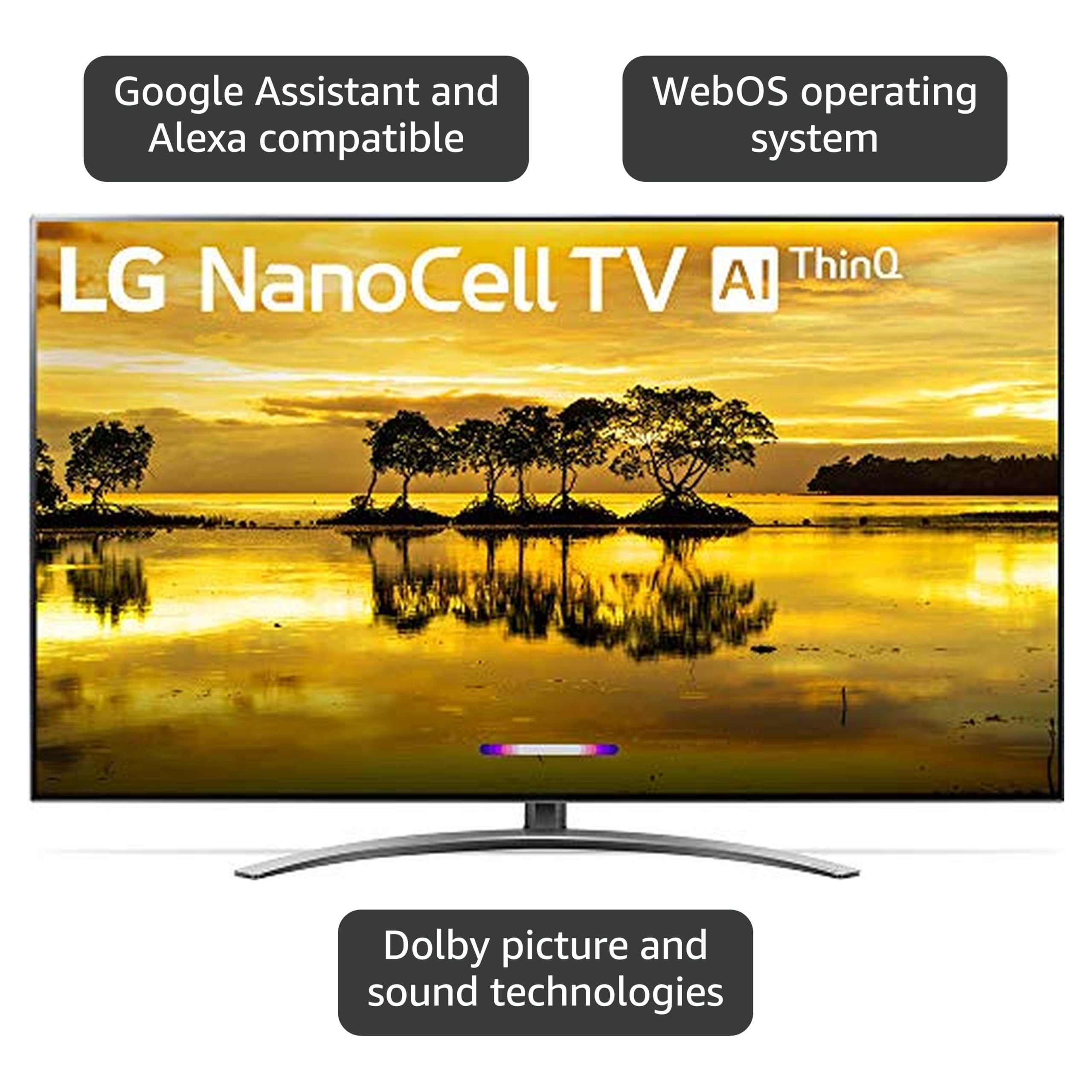 Amazon.com: LG SM9000PUA Nano 9 55-inch HDR 4K UHD Smart NanoCell