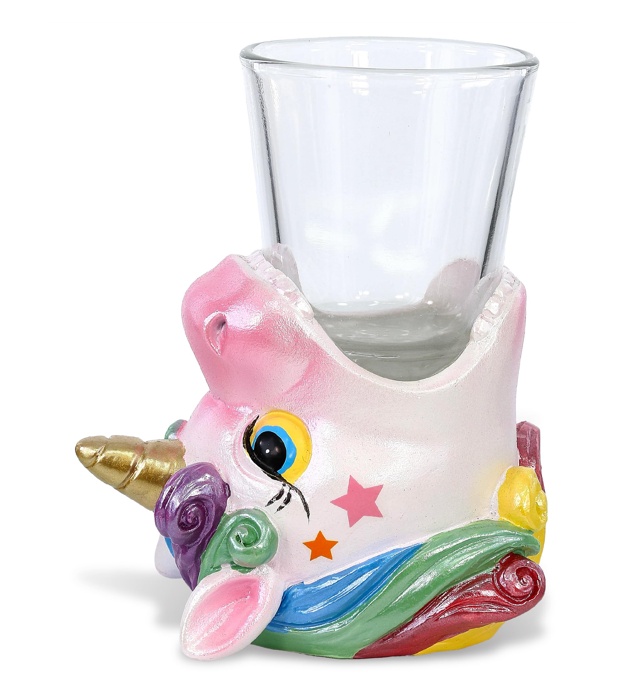Verre à shot licorne CoTa Global de 10,2 cm pour expresso et digestifs