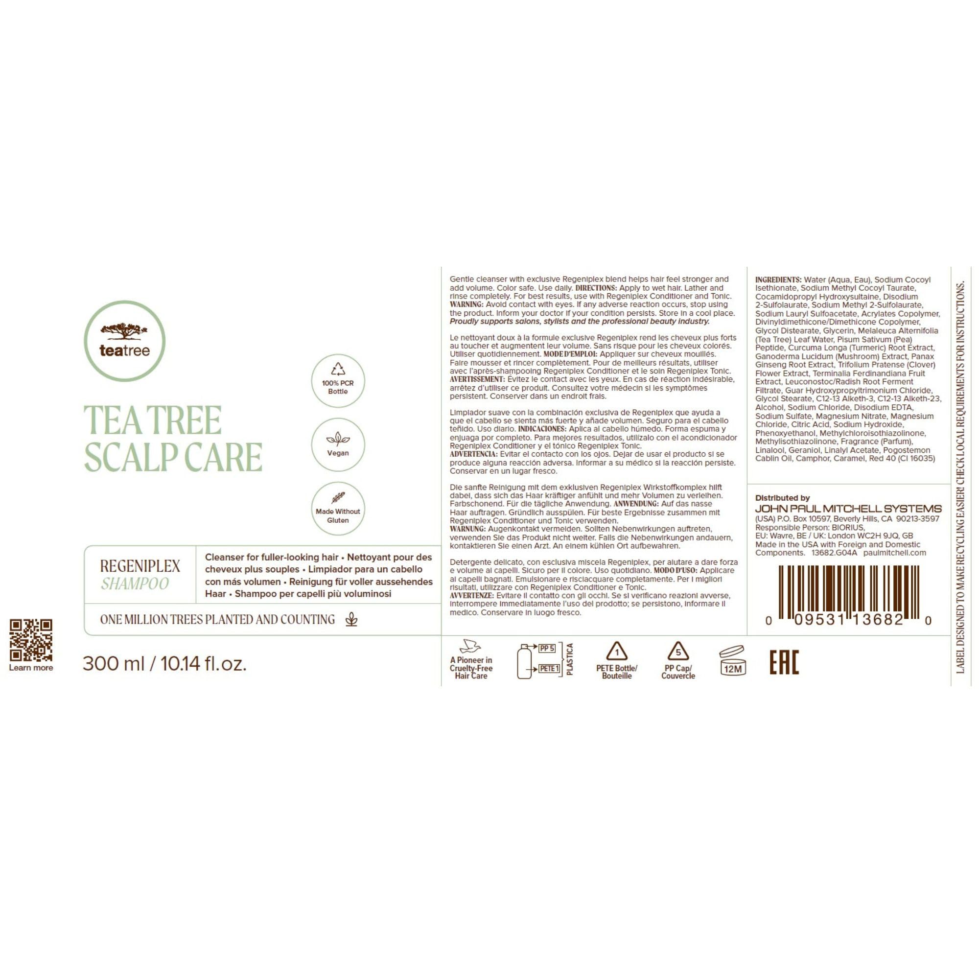 Tea Tree Scalp Care Regeniplex Regimen Kit