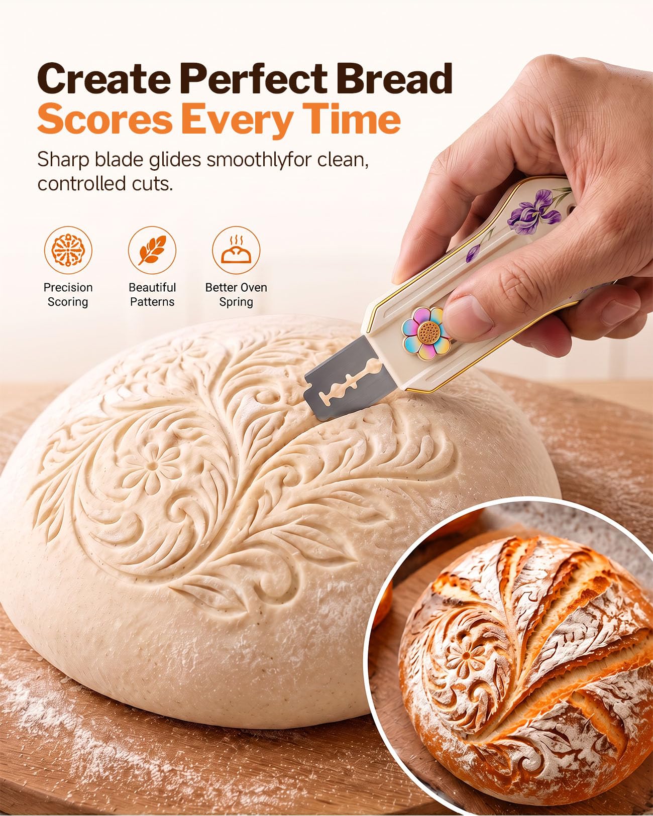 Sourdough Bread Lame - Secure Scoring Tool -2