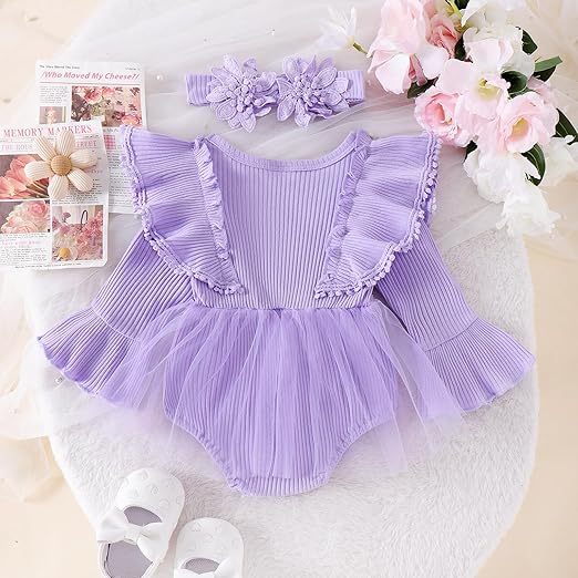 Vestito Battesimo Neonata Vestito Cerimonia Bambina Pagliaccetto