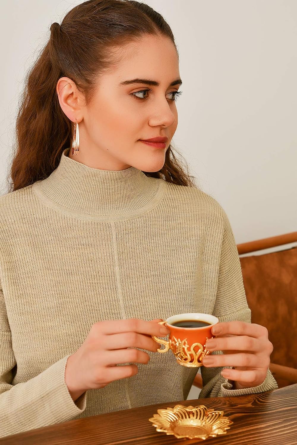 TOP оƒƒERS Luxury Turkish Porcelain Coffee Cups Set of 6 and Saucers - 4 oz. - Gold Espresso Cups Set, Greek Coffee, Demitasse Gift Coffee Cup For Women, Men, Adults, Housewarming, New Home Wedding Gifts (White) Prоduсt Dеаl Luxury Turkish Porcelain Coffee Cups Set of 6 and Saucers - 4 oz. - Gold Espresso Cups Set, Greek Coffee, Demitasse Gift Coffee Cup For Women, Men, Adults, Housewarming, New Home Wedding Gifts (White)