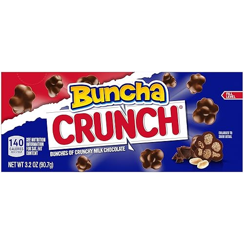 Crunch Candy Piezas hechas de chocolate con leche