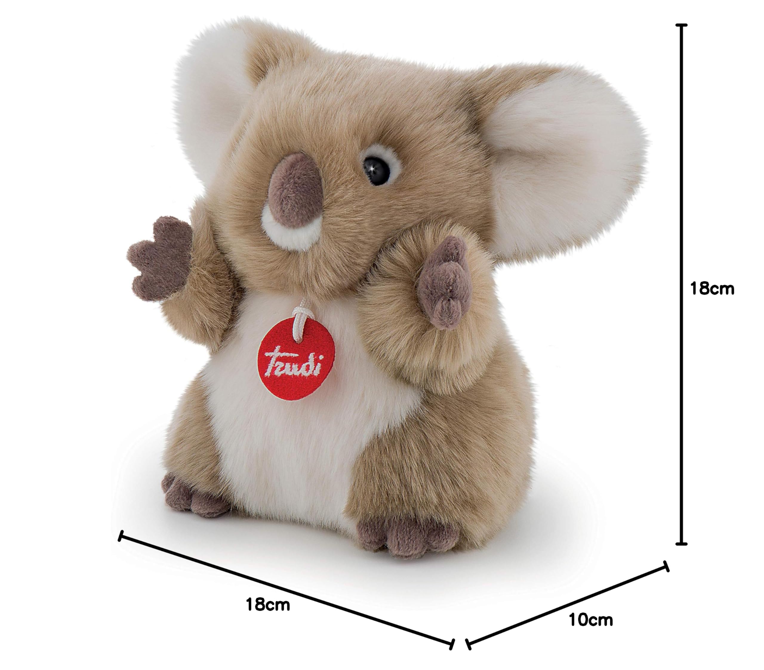 Trudi TUD18000 Fluffies Koala Small Grey
