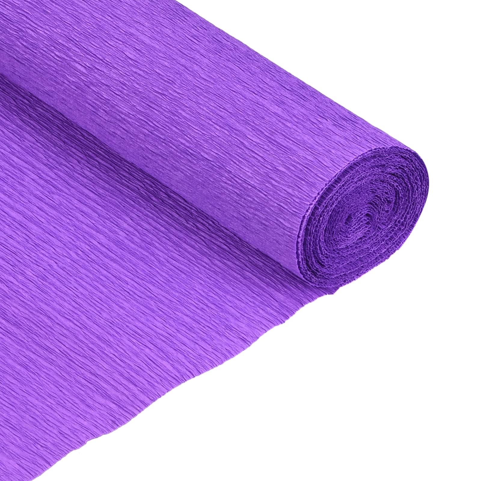 MECCANIXITY Crepe Paper Roll 7.5ft Long 20 Inch Wide for Wedding Ceremony Various Large Festivals Decoration, Dark Purple
