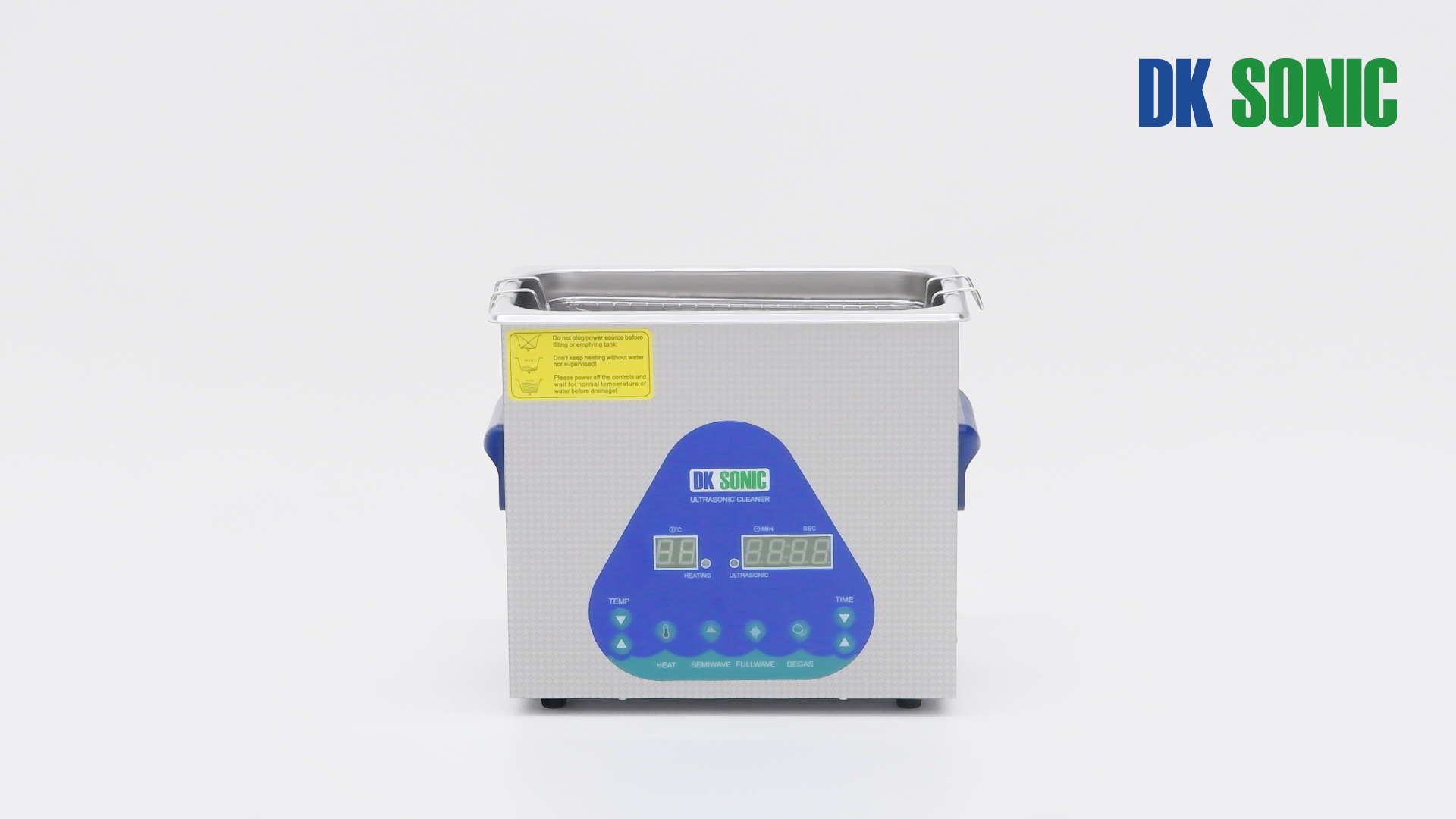 Image of DK SONIC Ultrasonic Cleaner 3L,120W Professional Ultrasonic Jewelry Cleaner with Heater&Timer,Digital Control&Basket, Multiple Functions for Jewelry,Glasses,Chains, Watches