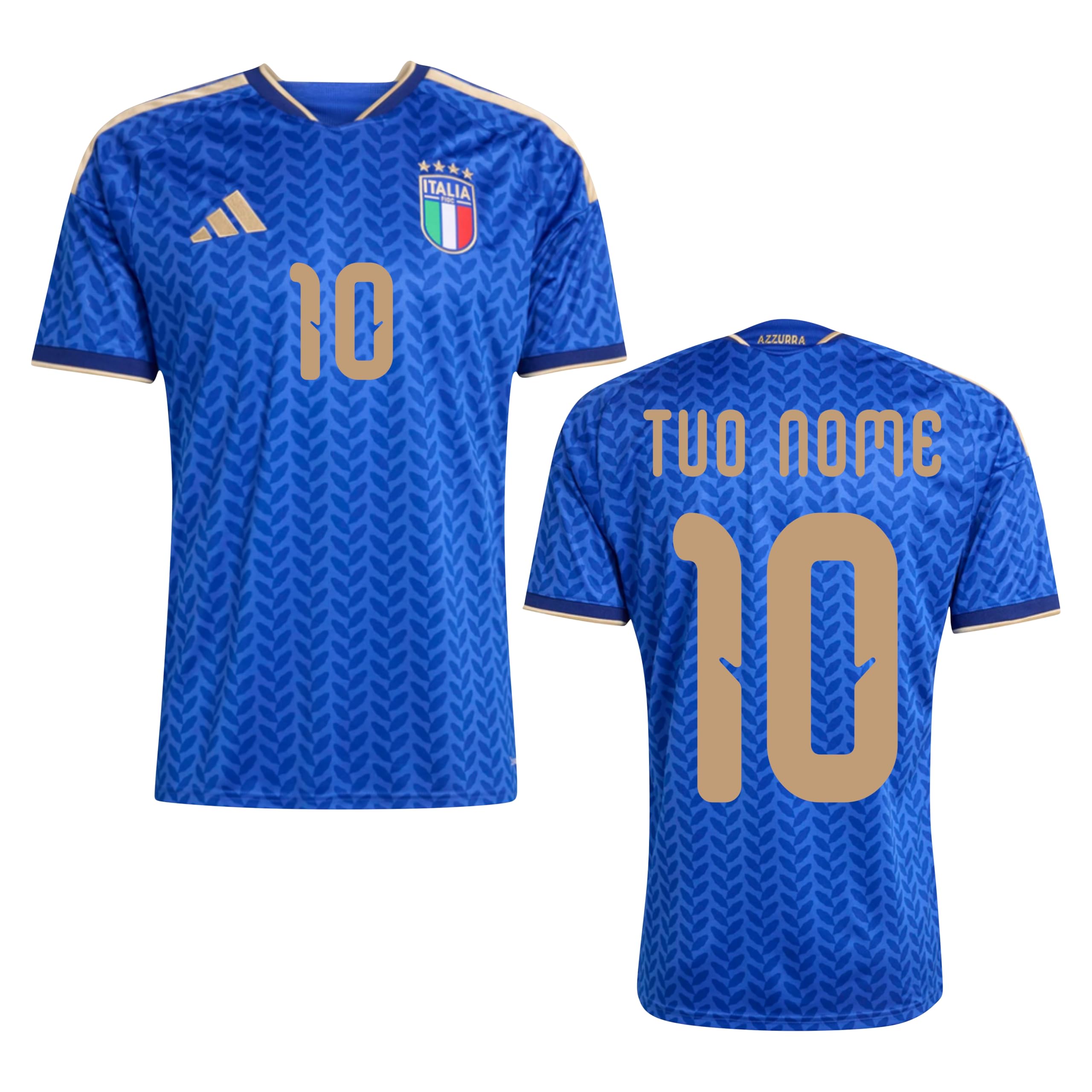 adidas Maglia Italia Home Ufficiale Adulto Bambino Personalizzabile