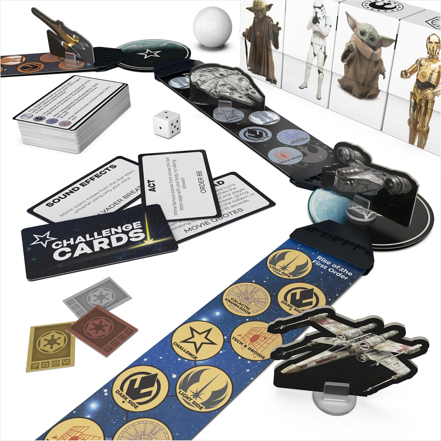 Spin Master Games Mind the Gap: Star Wars Edition Trivia Board Game image 3