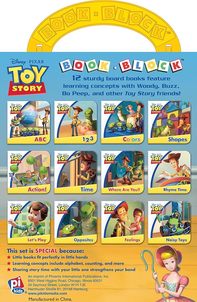 Amazon | Disney Pixar Toy Story: 12 Board Books | PI Kids