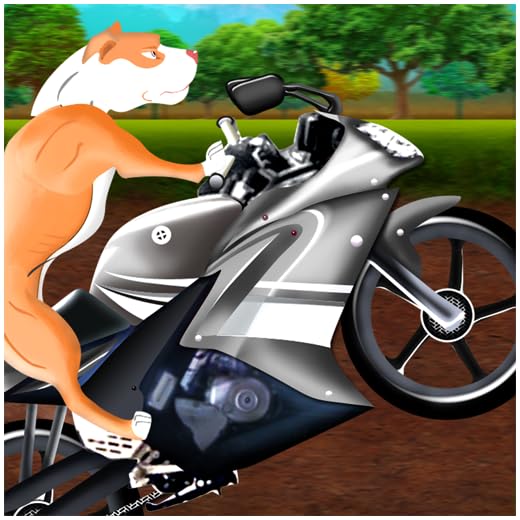 rolando selvagem corrida de motos cão: o mau para a aventura osso - edição gratuita