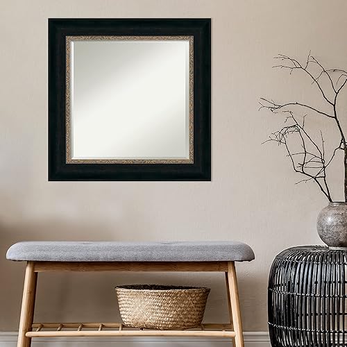 Miniatura 6 de Amanti Art - Espejo con marco para el tocador o montar en la pared del baño, medidas en pulgadas