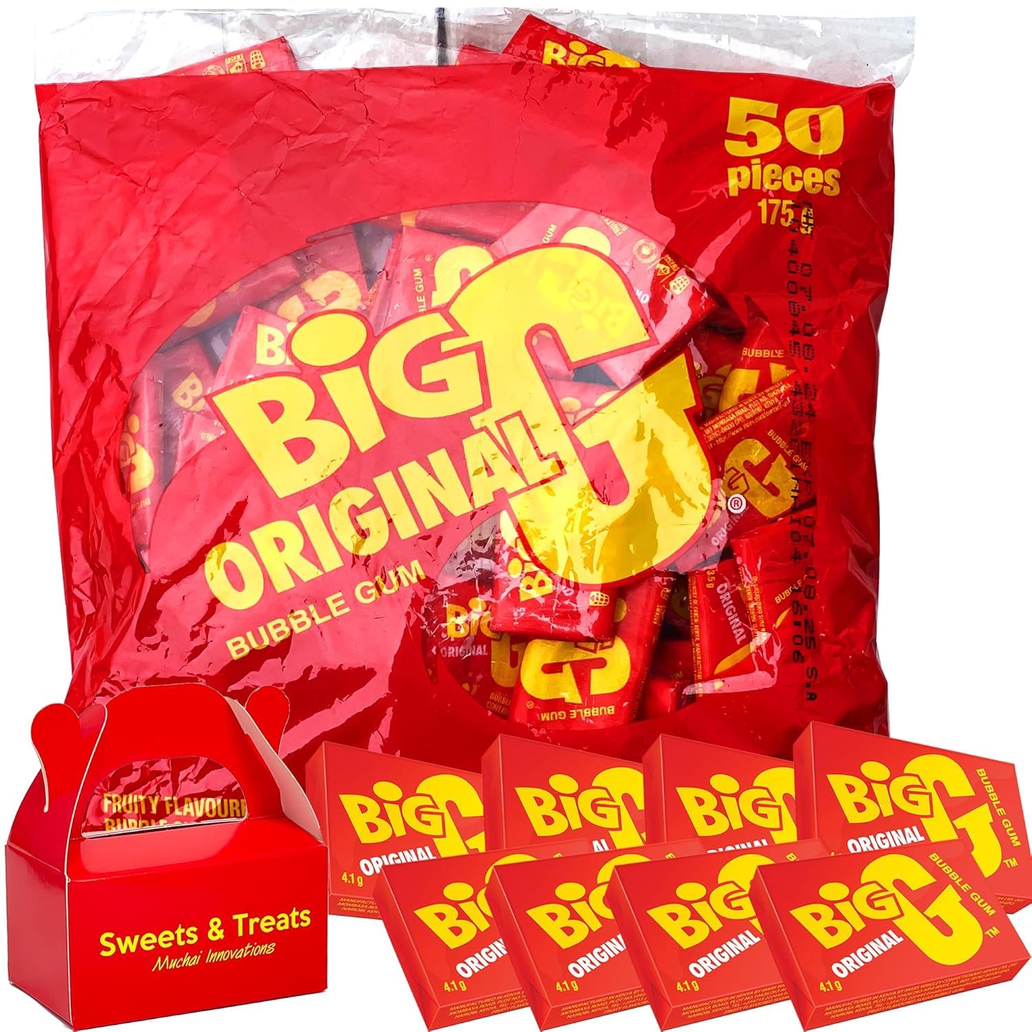 Candy | Sweets from Kenya, Uganda, Tanzania & Rwanda | Big G | Tropical Mint | Toffee | Patco | Lollipops | Ballgum | Eclairs (Big G)