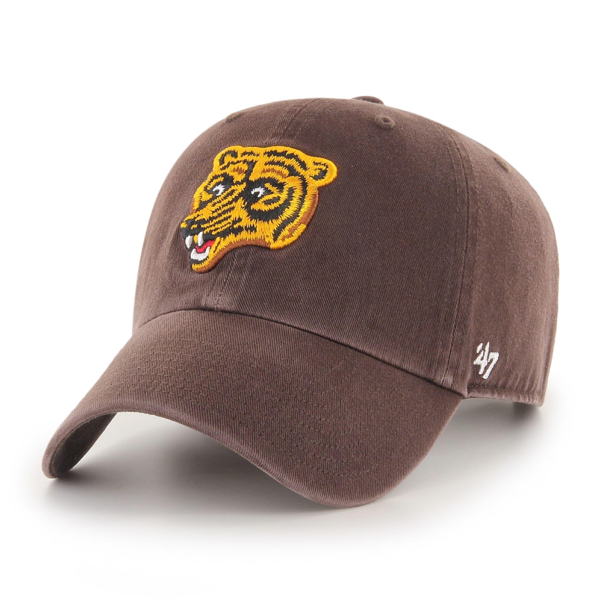 47 Boston Bruins NHL Clean Up Brown Adjustable Cap