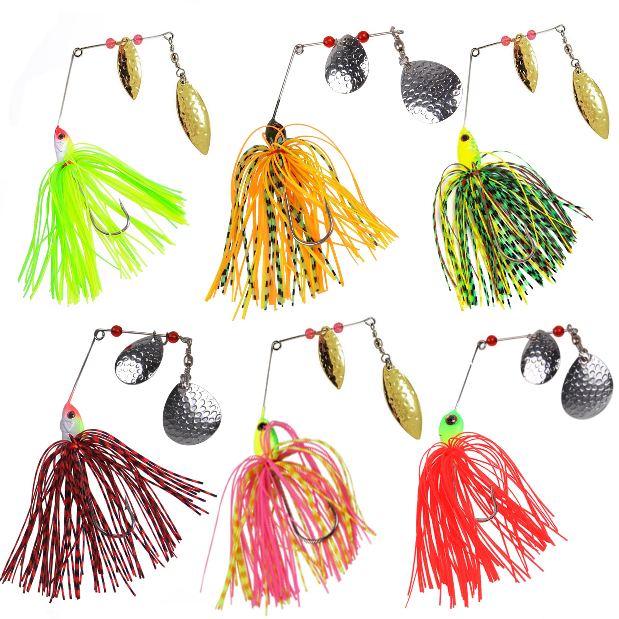 AGOOL Weedless Spinnerbaits