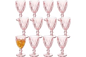 Yinder Vintage Pink 10 oz Goblets