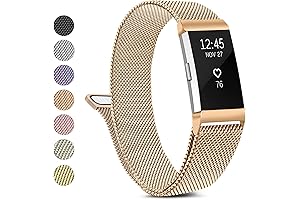 Metal Band Compatible with Fitbit Charge 2 Bands Women Men
