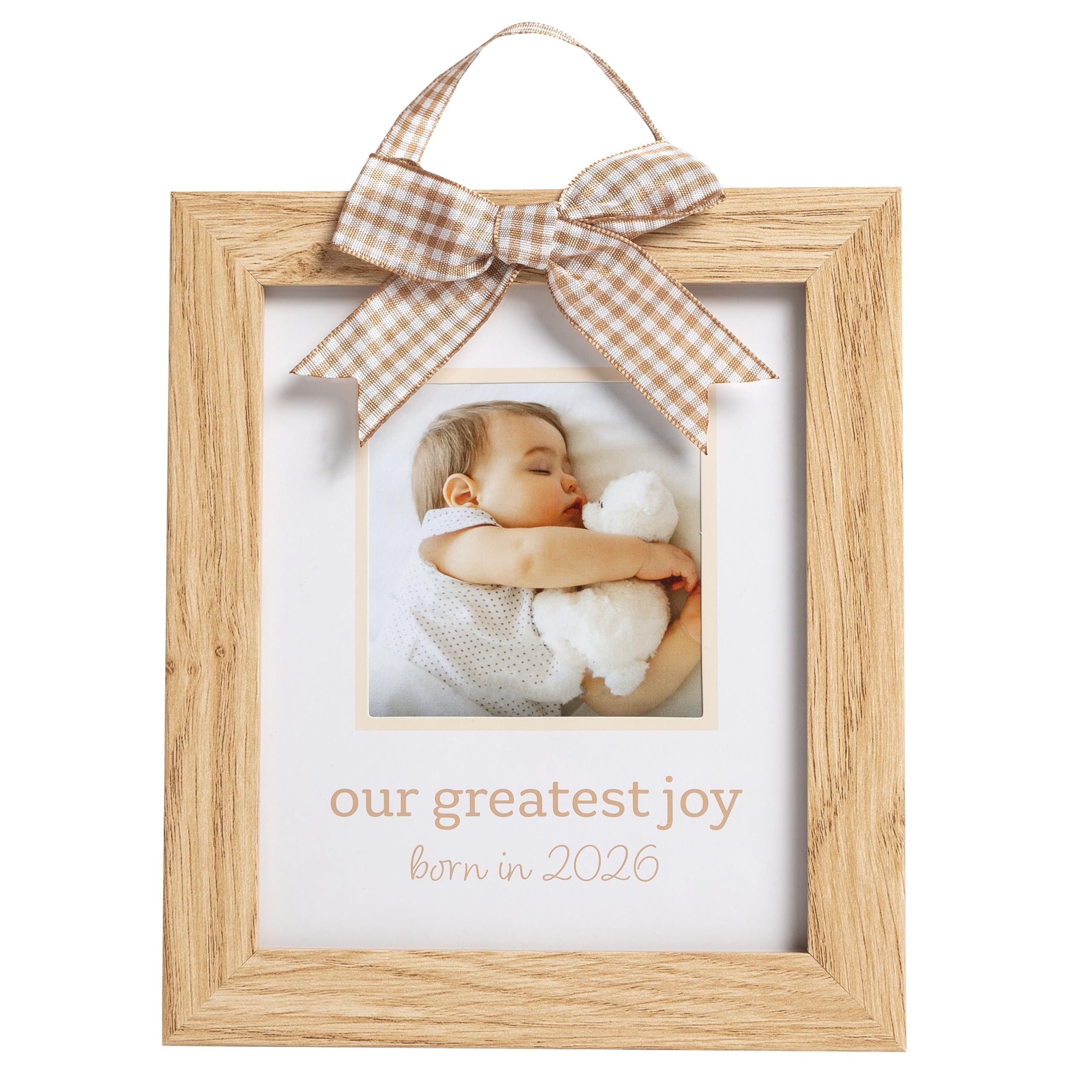 Kate & Milo Our Greatest Joy Born in 2026 Baby Photo Frame