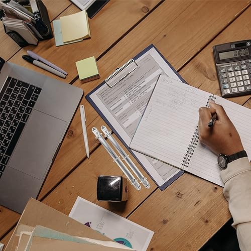 Miniatura 3 de Tofficu 5 Pcs Metal Notebook 3-Hole Ring Binder Mechanism Replacement Loose Leaf Binding Combs Spines for DIY Planners Fill Paper Storage Folder