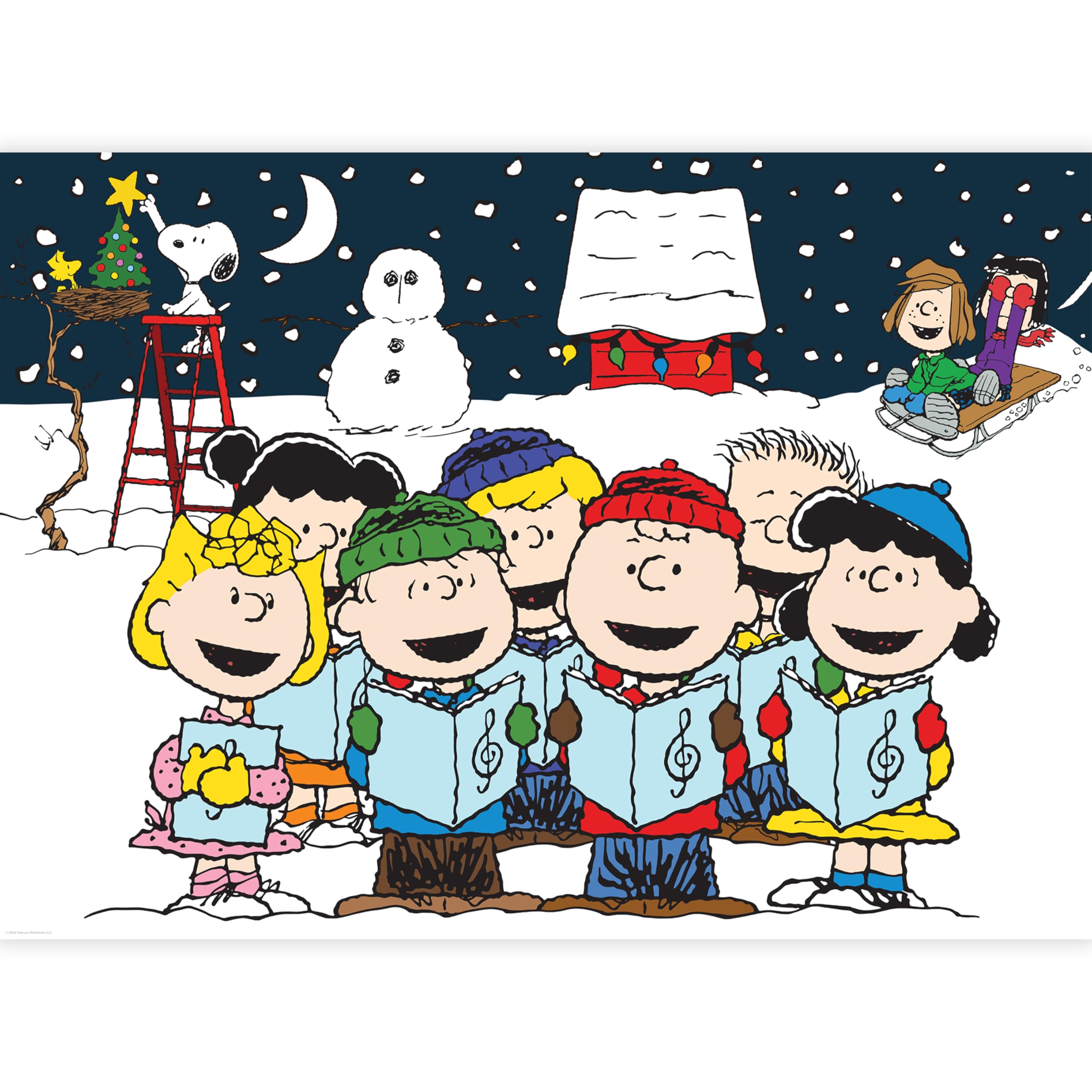 チャーリー・ブラウン クリスマス 1000ピース Amazon.com: Aquarius Charlie Brown Christmas 1000pc Glitter Puzzle