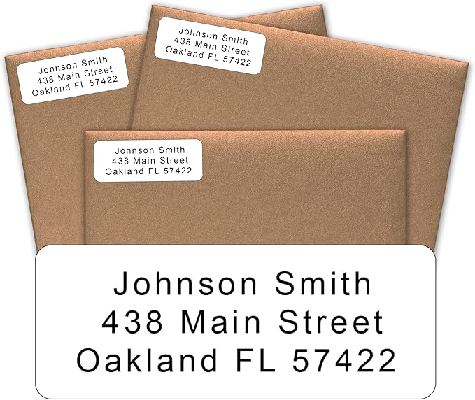 Return Address Labels Personalized Stickers 150
