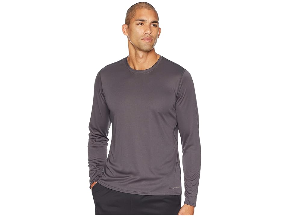 Hot Chillys Peachskins Crew Neck (Noche) Men's Long Sleeve Pullover INTERNATIONAL SHIPPING