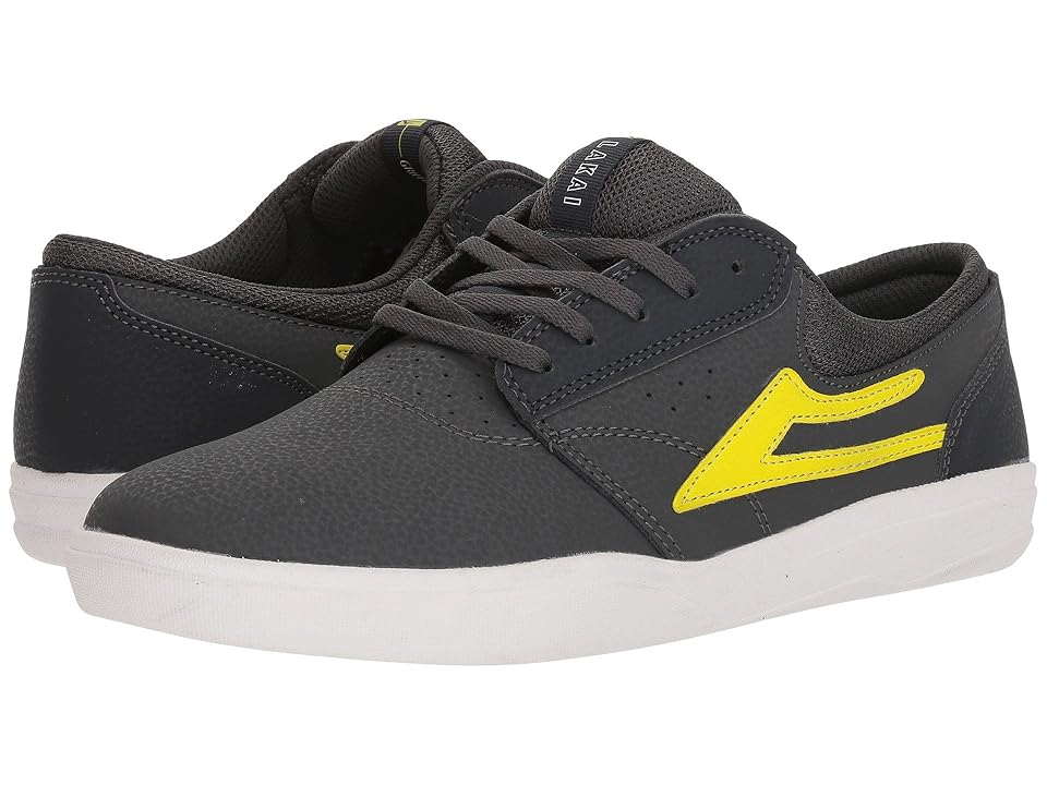 

Lakai Griffin XLK (Charcoal/Lime Nubuck) Men's Skate Shoes