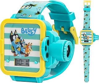 Accutime Bluey Kids Digital Projector Watch: Fun & Learning in One!, Bluey Projector, Digital Wrist Watch