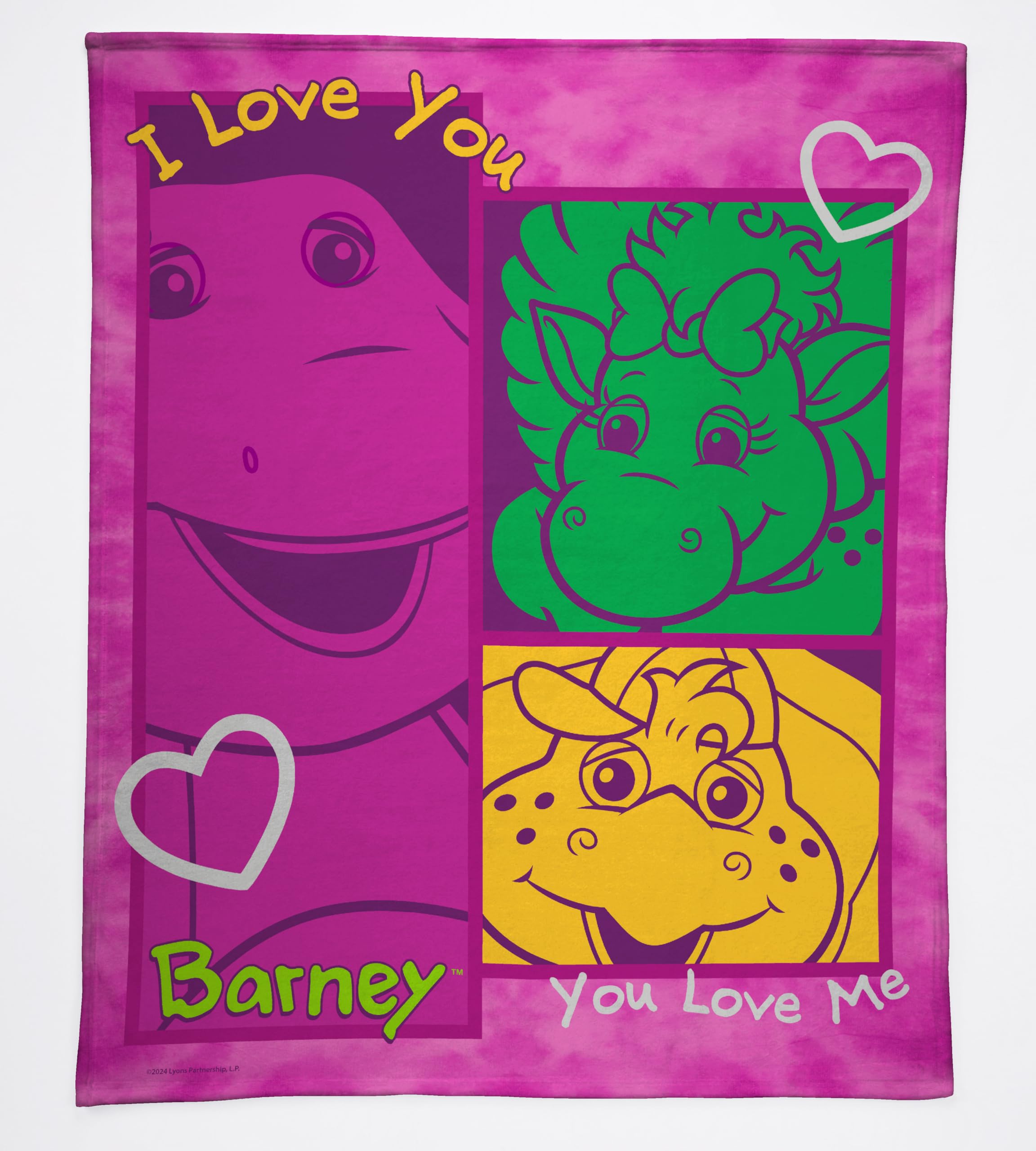 Amazon.com: Barney Soft Cozy Throw Blanket, 50 x 60 inches (Hearts