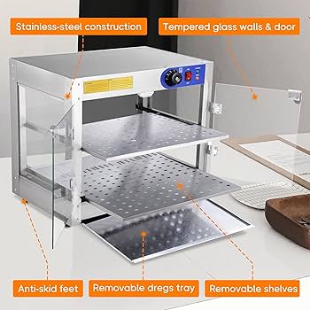 Amazon.co.jp: WeChef 2段ピザウォーマー カウンタートップ 24