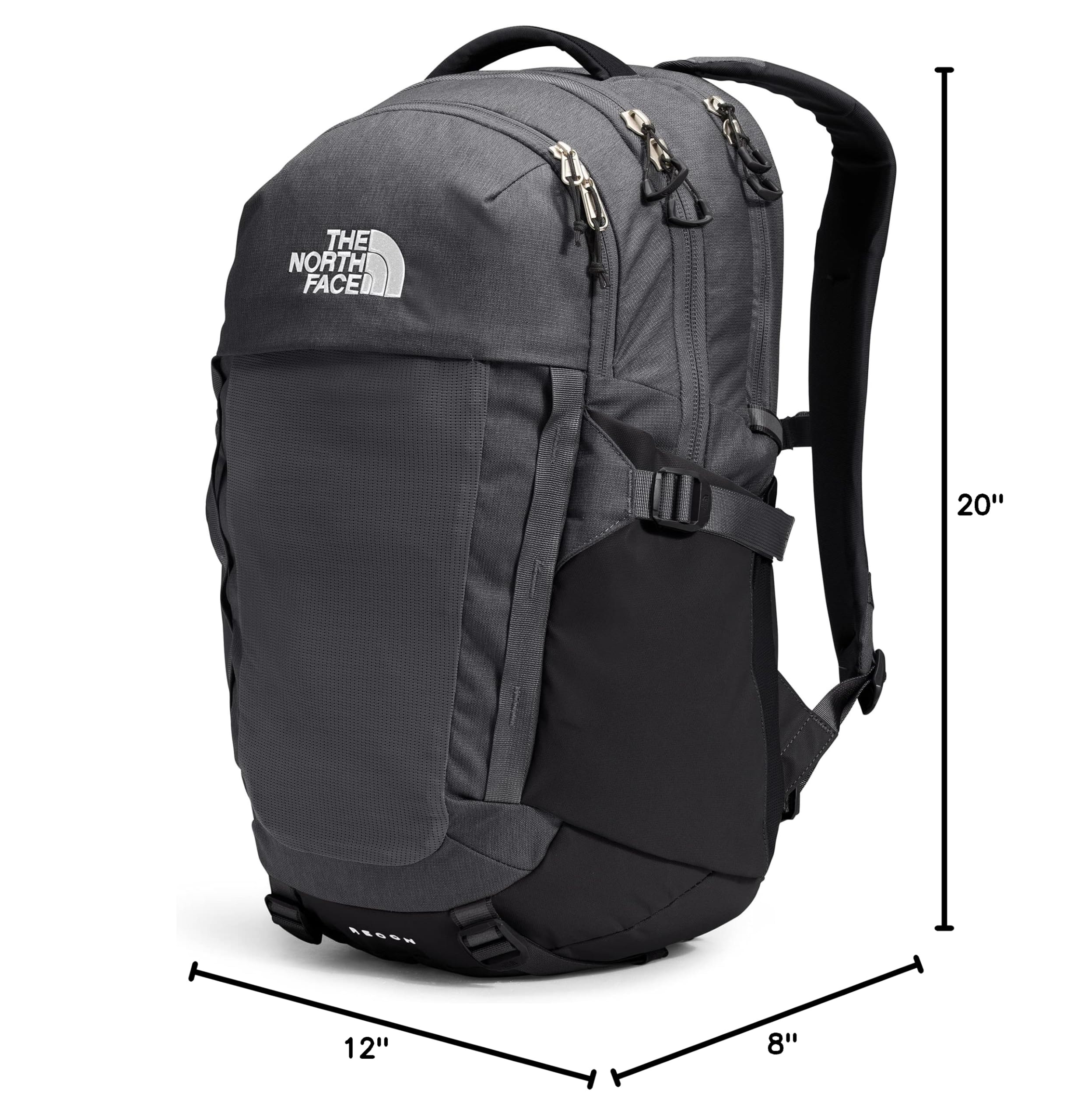 The North Face Recon Everyday Laptop Backpack - PFAS Free, Summit Gold/TNF Black, One Size