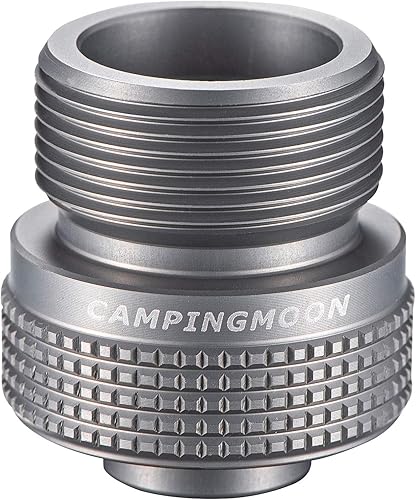Miniatura 9 de CAMPINGMOON CAG 600 Adaptador de estufa de antorcha de propano con manguera de extensión (11.8"30cm), entrada recipiente de válvula lindal EN417,