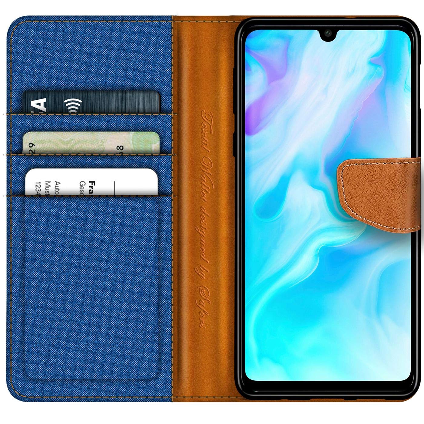 Verco Phone Wallet Case compatible with the Huawei P30 Lite - Image 2
