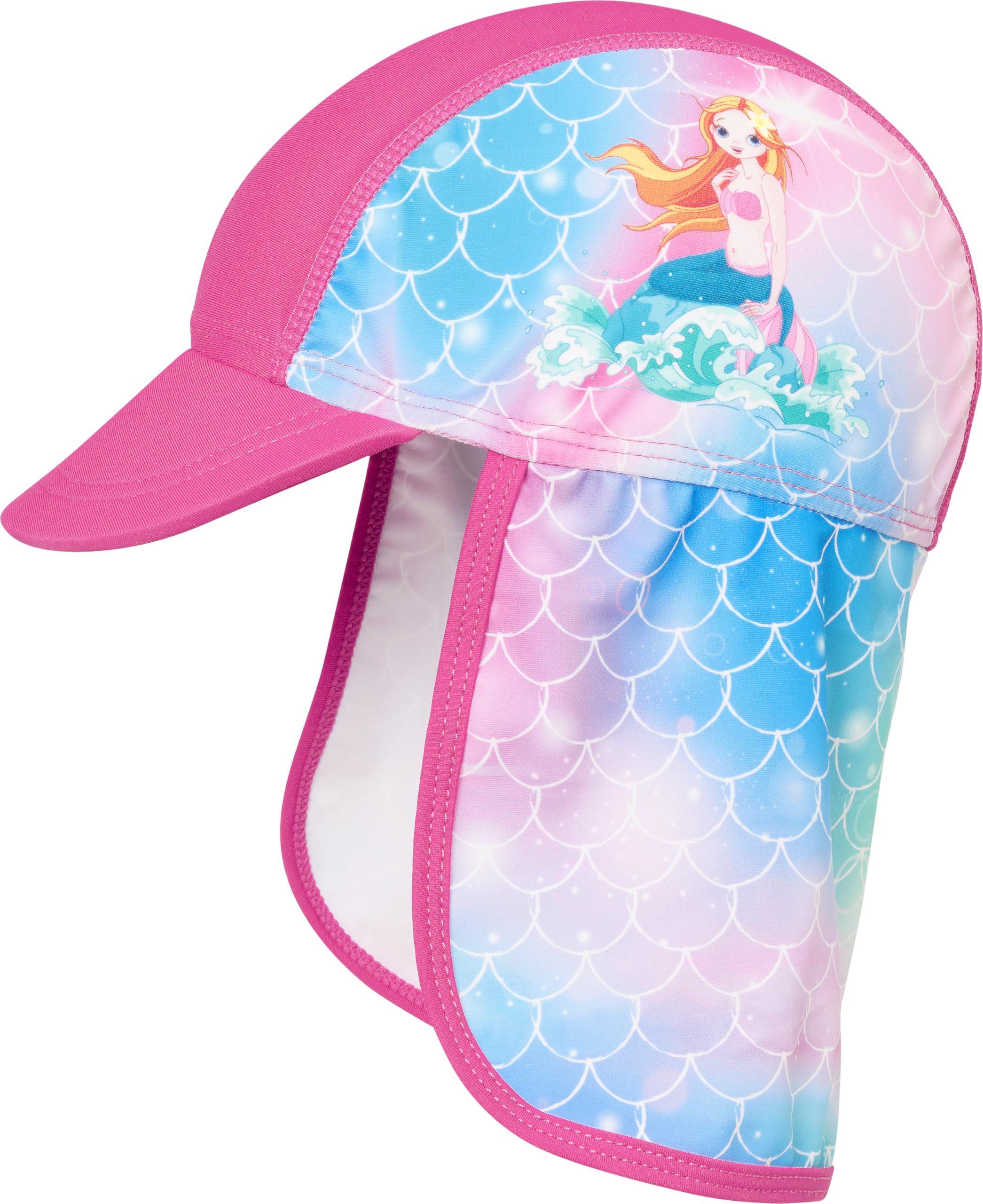 Playshoes Badekappe Kopfbedeckung Unisex Kinder,Meerjungfrau,53