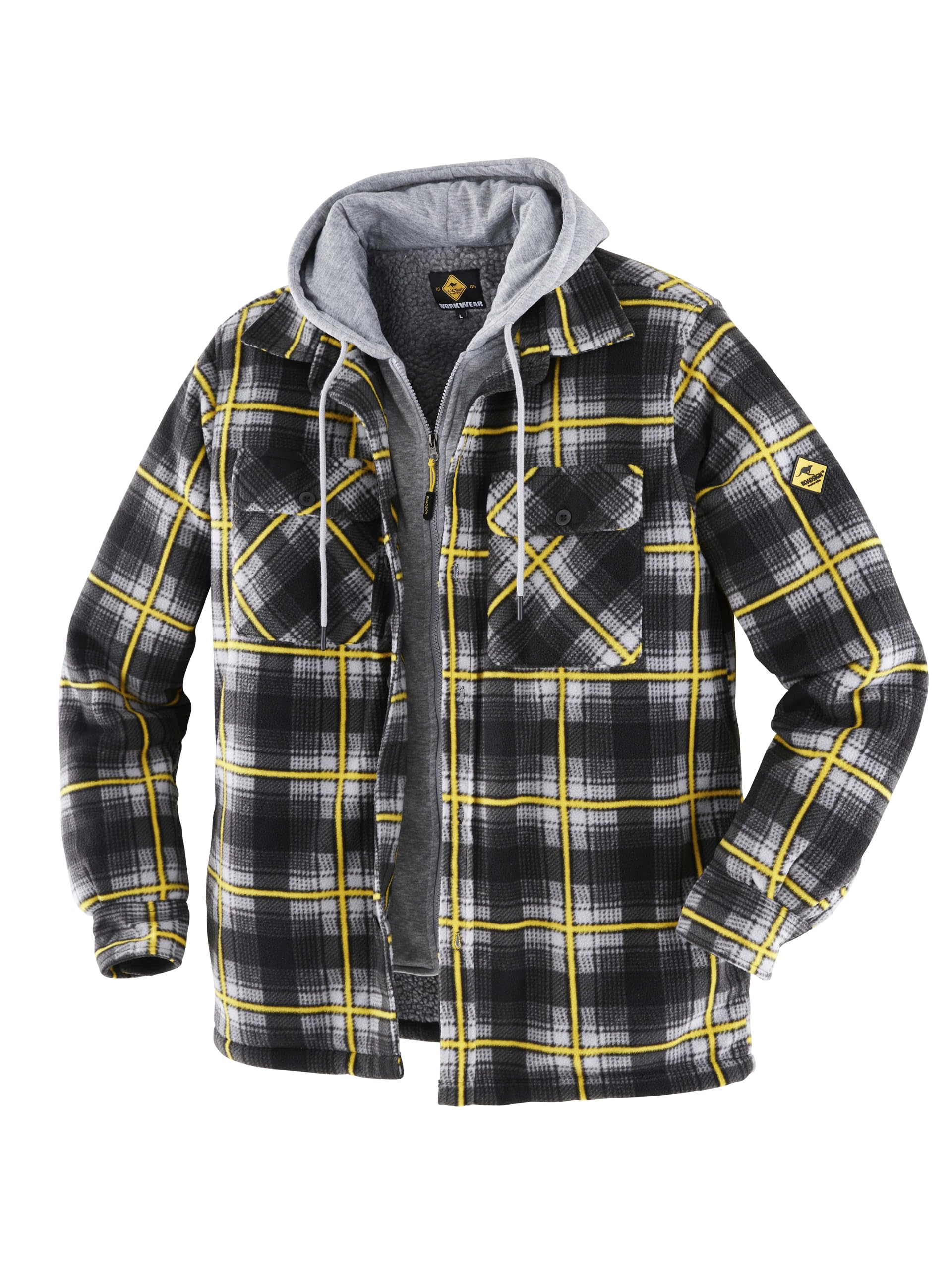 TERRAX WORKWEAR Camisa térmica con forro polar bereber