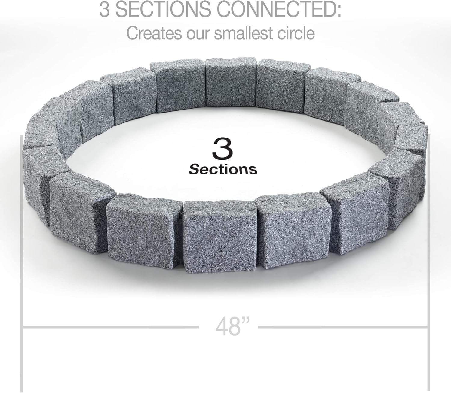 Buy Beuta Greystone Landscape Edging for Lawn & Garden Landscaping