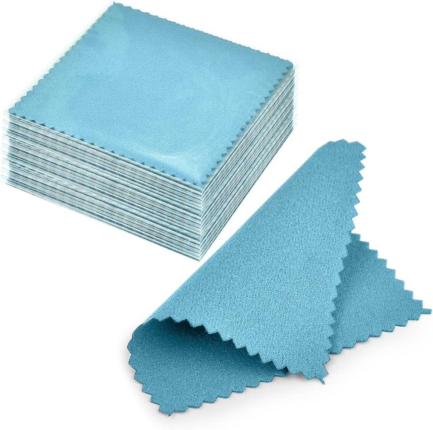 Jewelry Cleaning Cloths, Individually Wrapped Jewelry Polishing Cloths