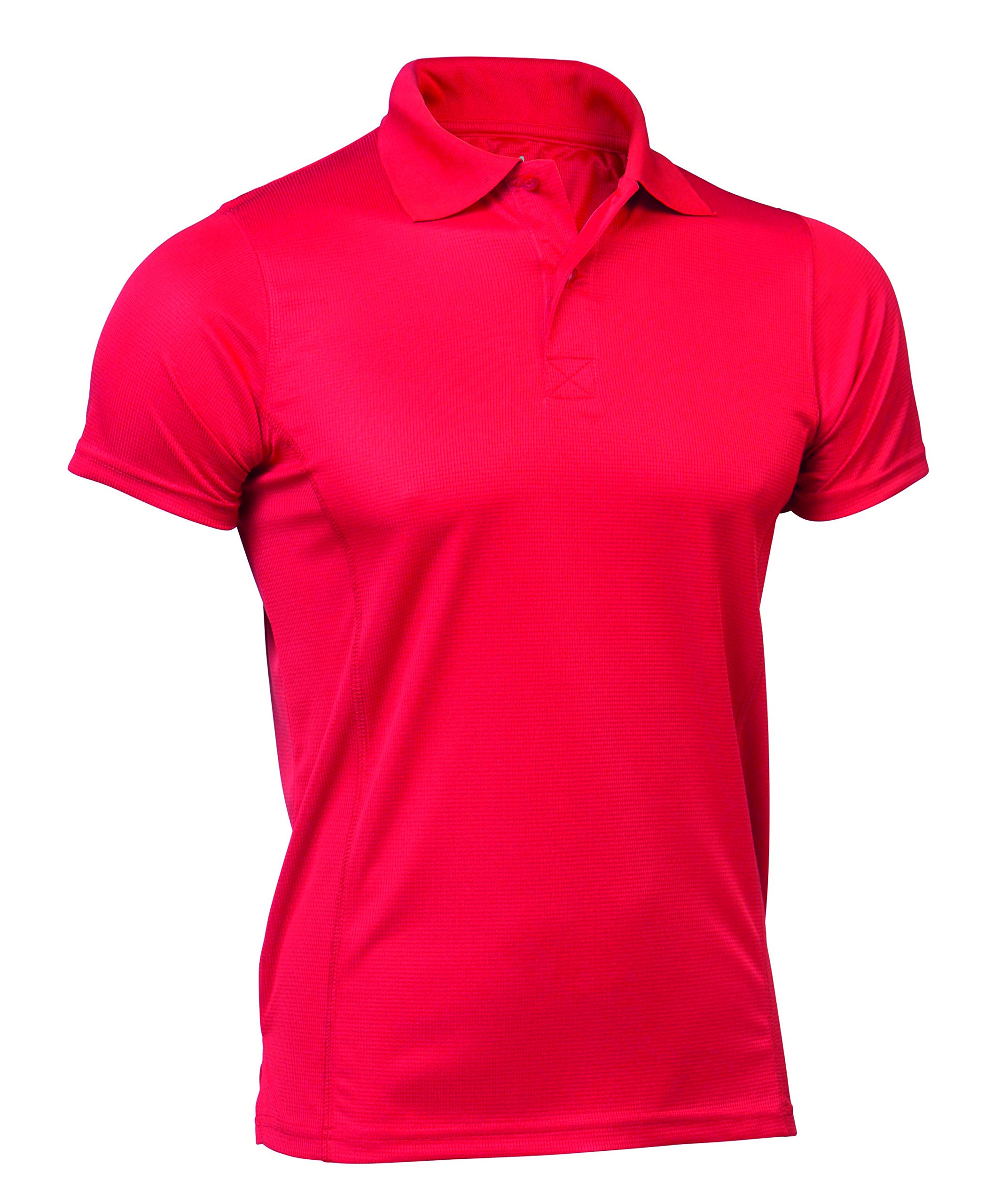 Asioka 08/13n Polo Técnico Liso de Manga Corta Unisex niños