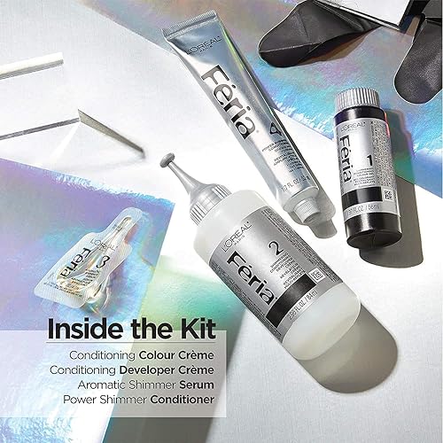 Miniatura 3 de L'Oreal Paris Feria - Tinte permanente para el cabello multifacético brillante