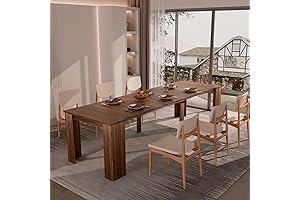 Maximize Space with the Ingenious 20"-118" Transformer Table