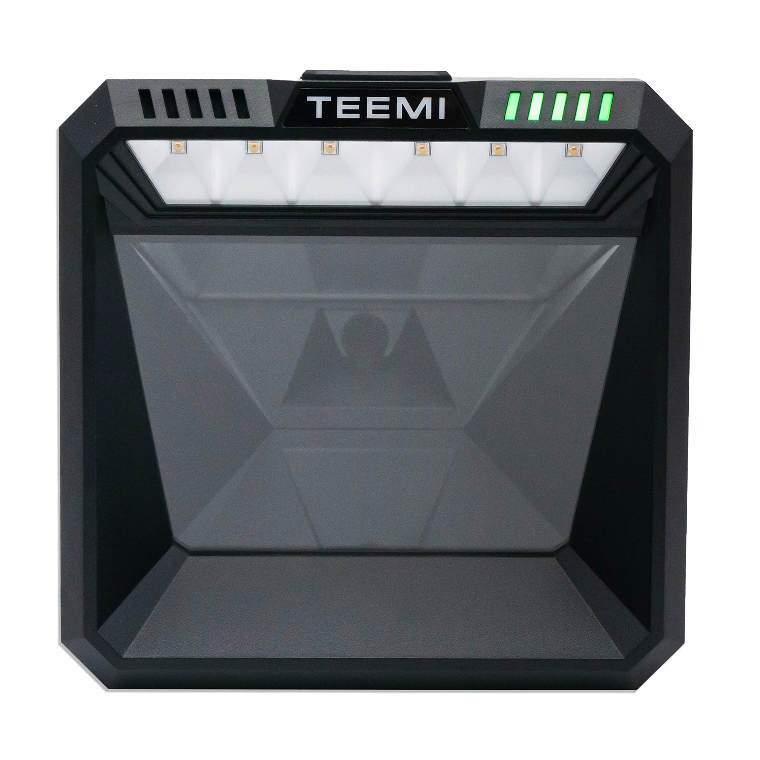 TEEMI 2D QR Handsfree Barcode Scanner USB Wired + Virtual COM Port, 4.9”*3.3” Large Scanning Window, Omni-Directional QR Area Imager for Retail, Inventory Management, Kiosk, Pharmacy, TMSL-74