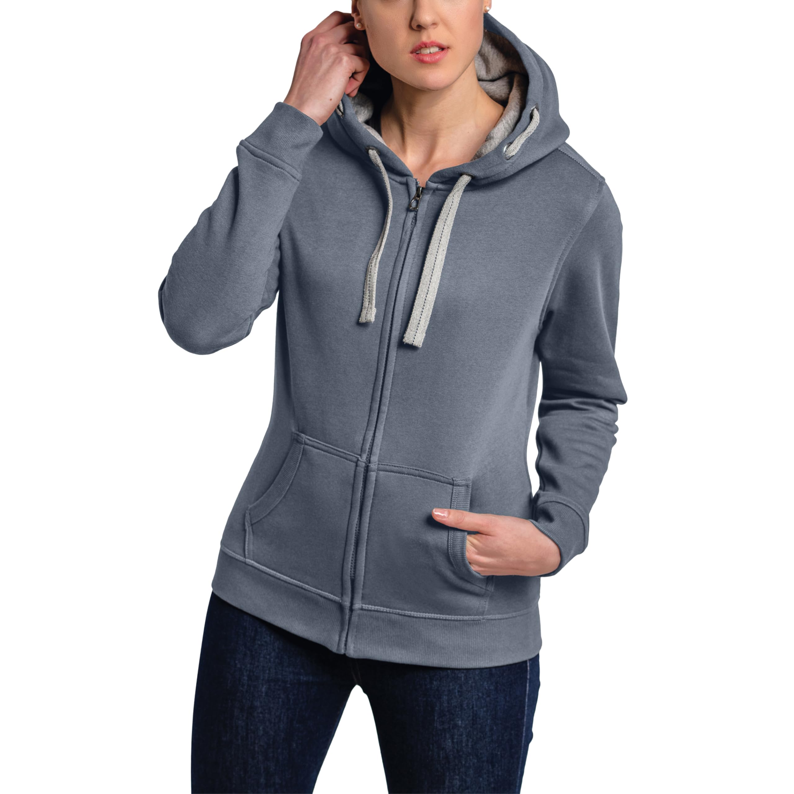 HRM Damen Jacket F Hoodie (1er Pack)