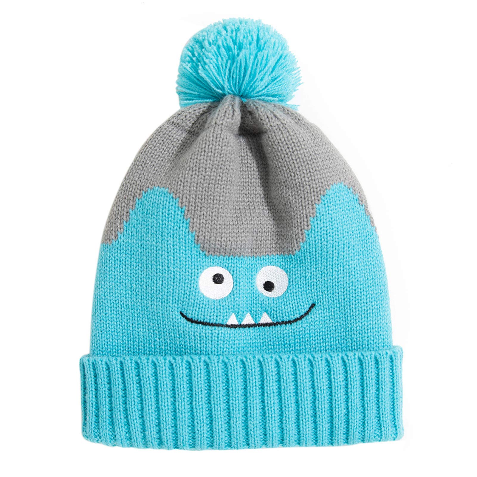iFCOW Baby Strickmütze für Neugeborene Kleinkind Winter Warm Cartoon Mütze